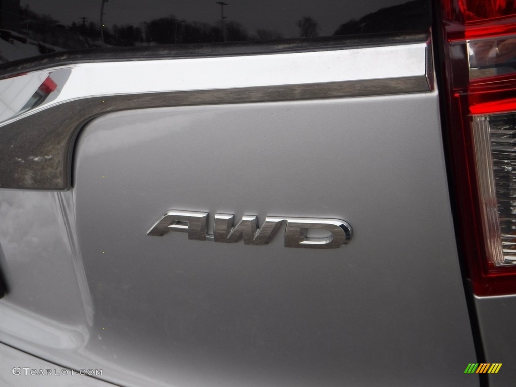 2016 CR-V EX AWD - Alabaster Silver Metallic / Gray photo #14