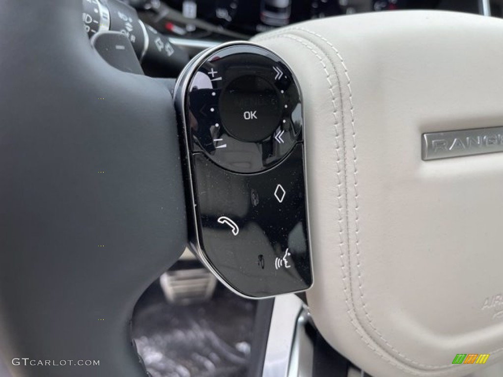 2021 Range Rover Westminster - Byron Blue Metallic / Ivory/Espresso photo #16