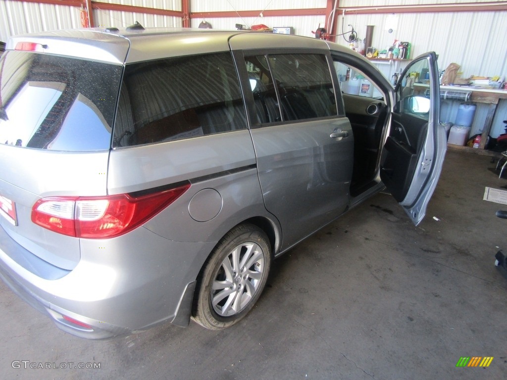 2012 MAZDA5 Sport - Liquid Silver Metallic / Black photo #20