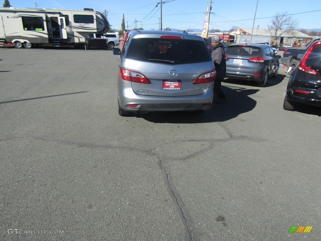 2012 MAZDA5 Sport - Liquid Silver Metallic / Black photo #22