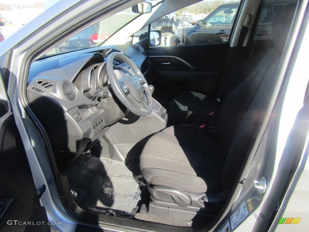 2012 MAZDA5 Sport - Liquid Silver Metallic / Black photo #28