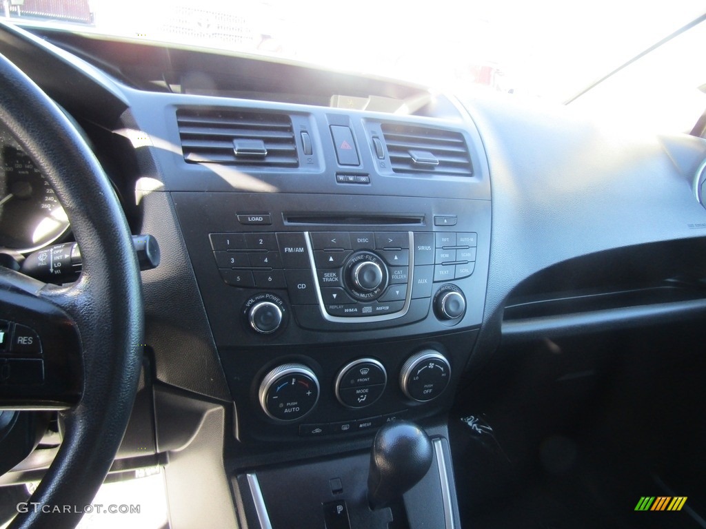 2012 MAZDA5 Sport - Liquid Silver Metallic / Black photo #31