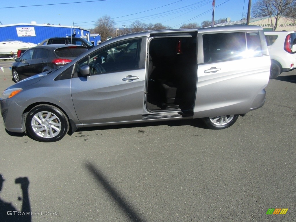 2012 MAZDA5 Sport - Liquid Silver Metallic / Black photo #35