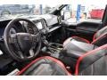 Sport Black/Red 2019 Ford F150 XLT Sport SuperCrew 4x4 Interior Color