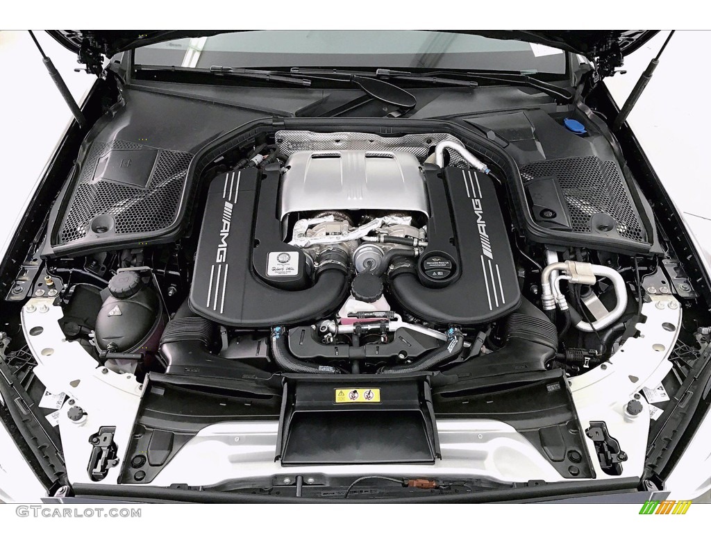 2021 Mercedes-Benz C AMG 63 Sedan Engine Photos