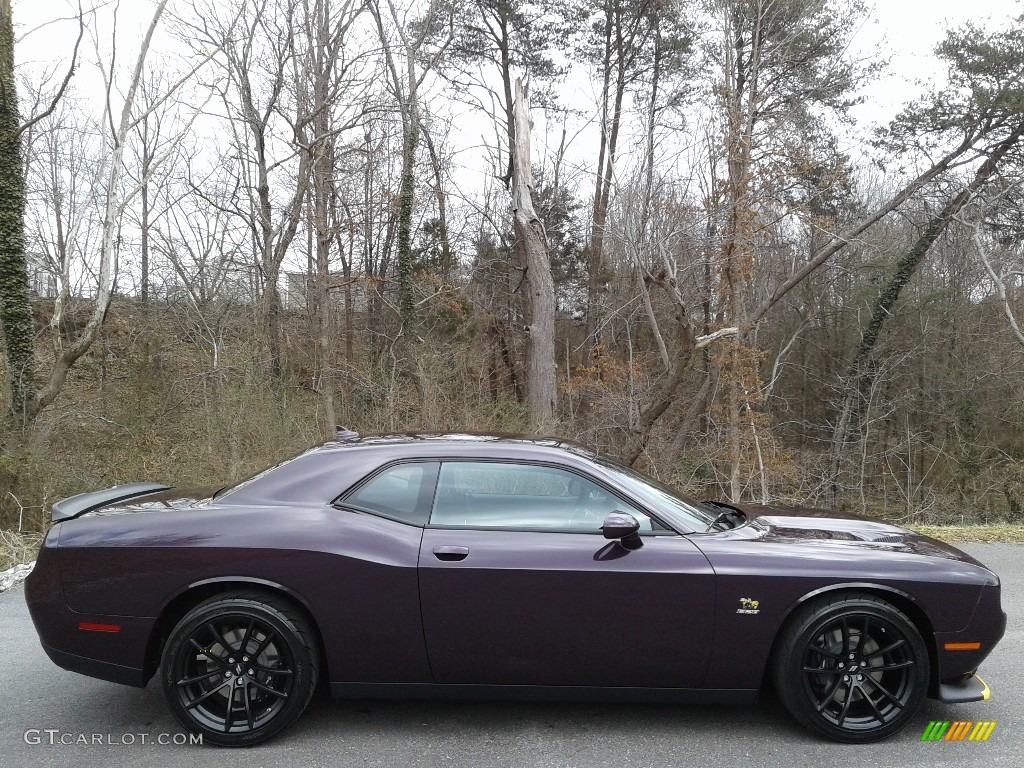 2021 Challenger R/T Scat Pack - Hellraisin / Black photo #5