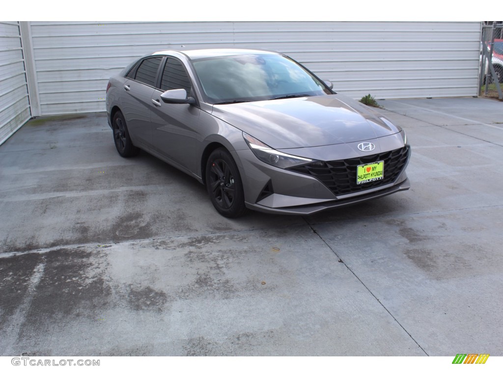 2021 Elantra SEL - Fluid Metal / Black photo #2