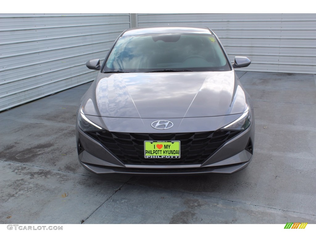 2021 Elantra SEL - Fluid Metal / Black photo #3