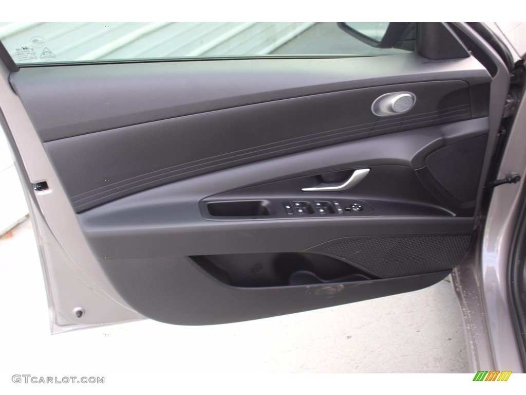2021 Elantra SEL - Fluid Metal / Black photo #8