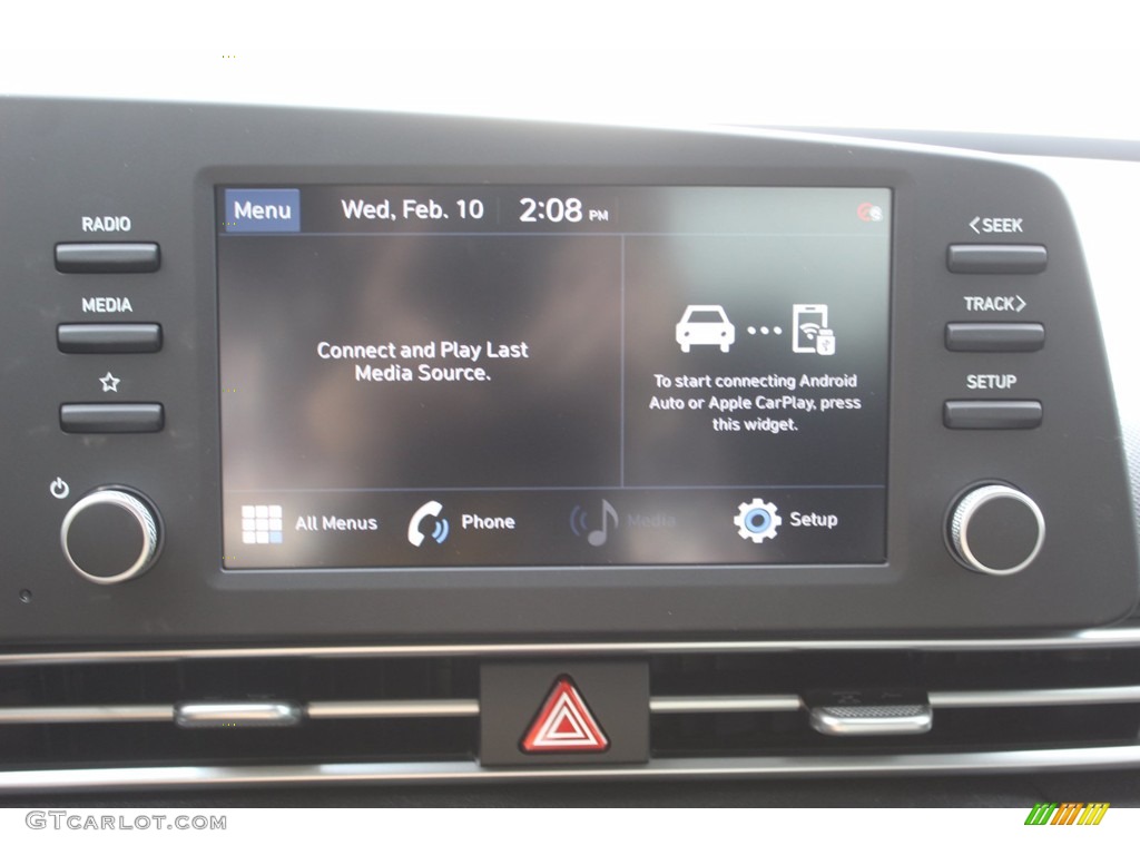 2021 Elantra SEL - Fluid Metal / Black photo #14