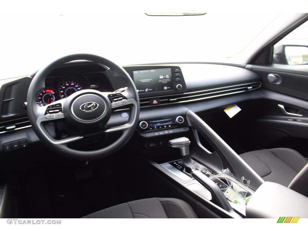 2021 Elantra SEL - Fluid Metal / Black photo #20