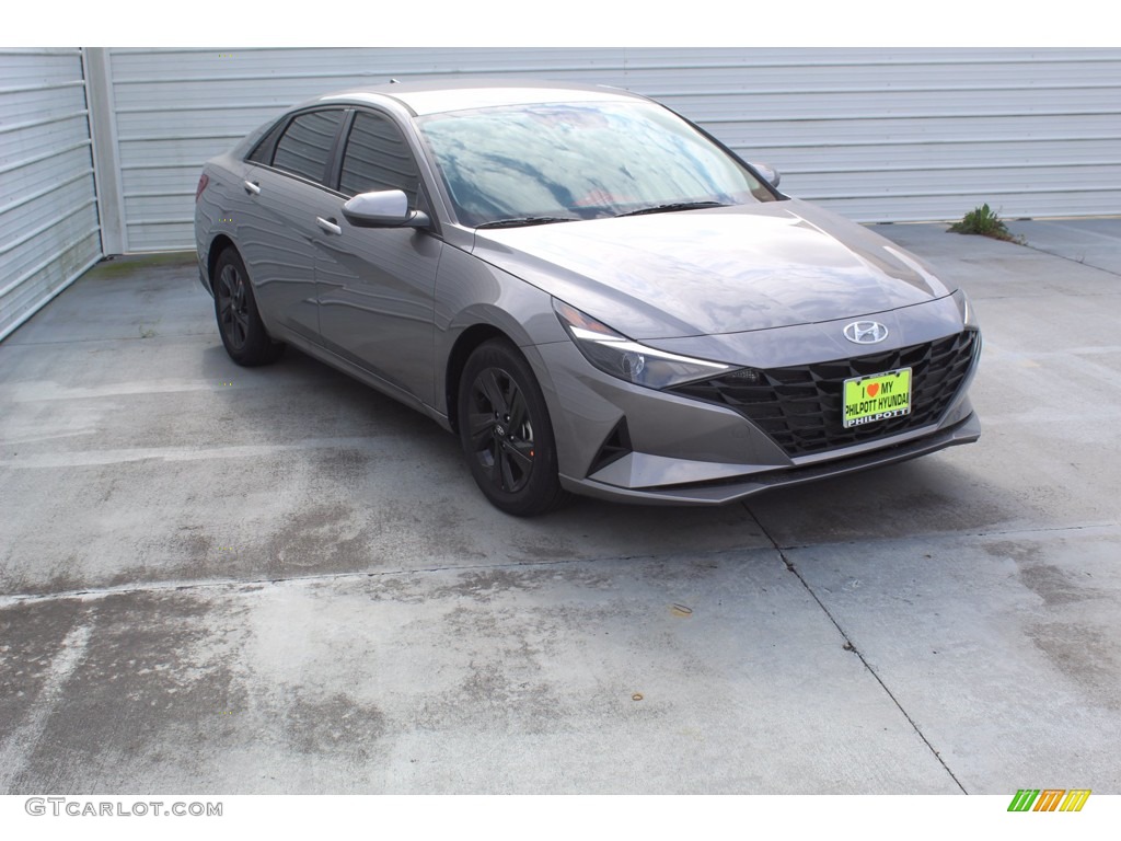 2021 Elantra SEL - Fluid Metal / Black photo #2