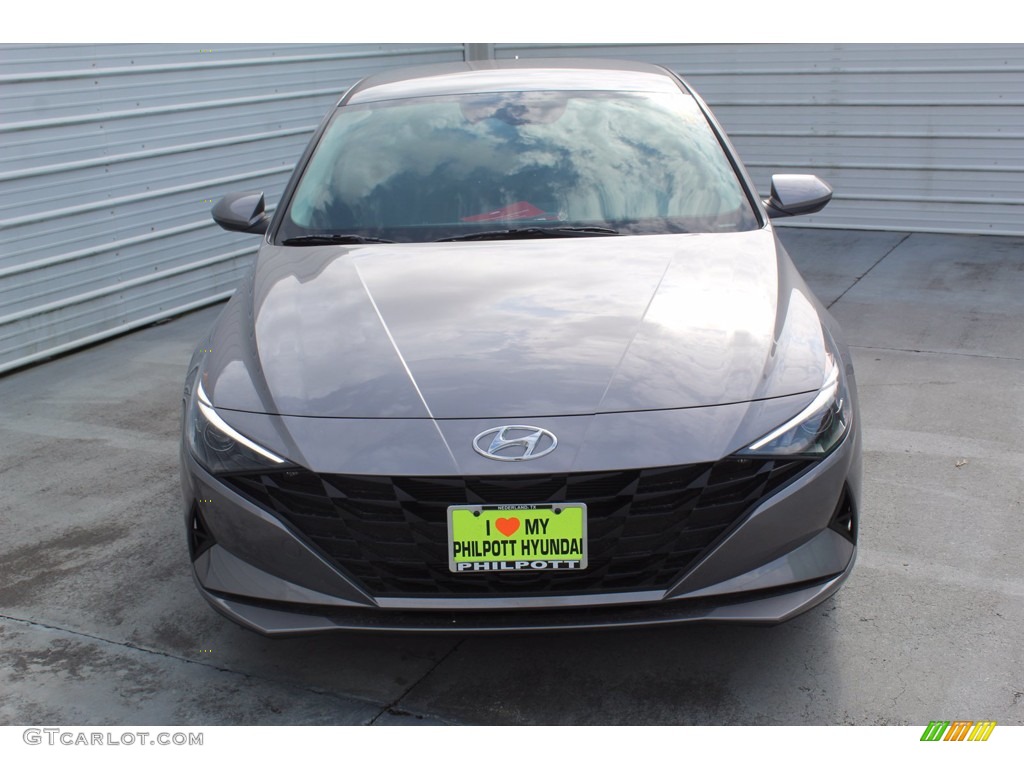 2021 Elantra SEL - Fluid Metal / Black photo #3