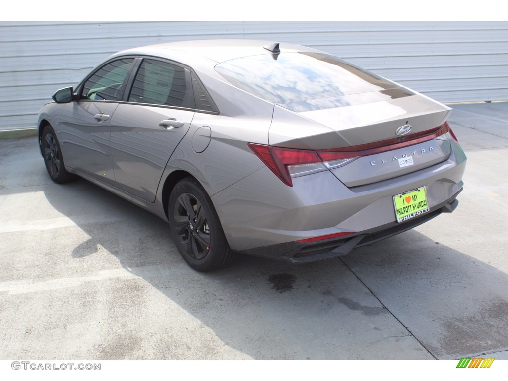 2021 Elantra SEL - Fluid Metal / Black photo #6