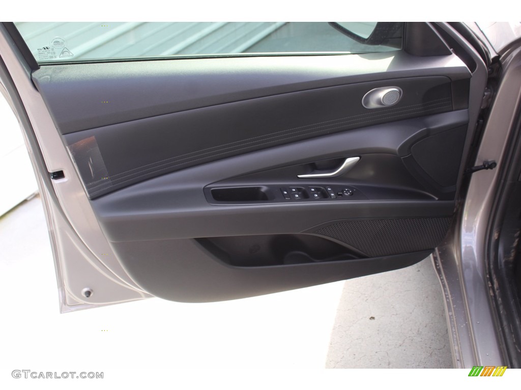 2021 Elantra SEL - Fluid Metal / Black photo #9