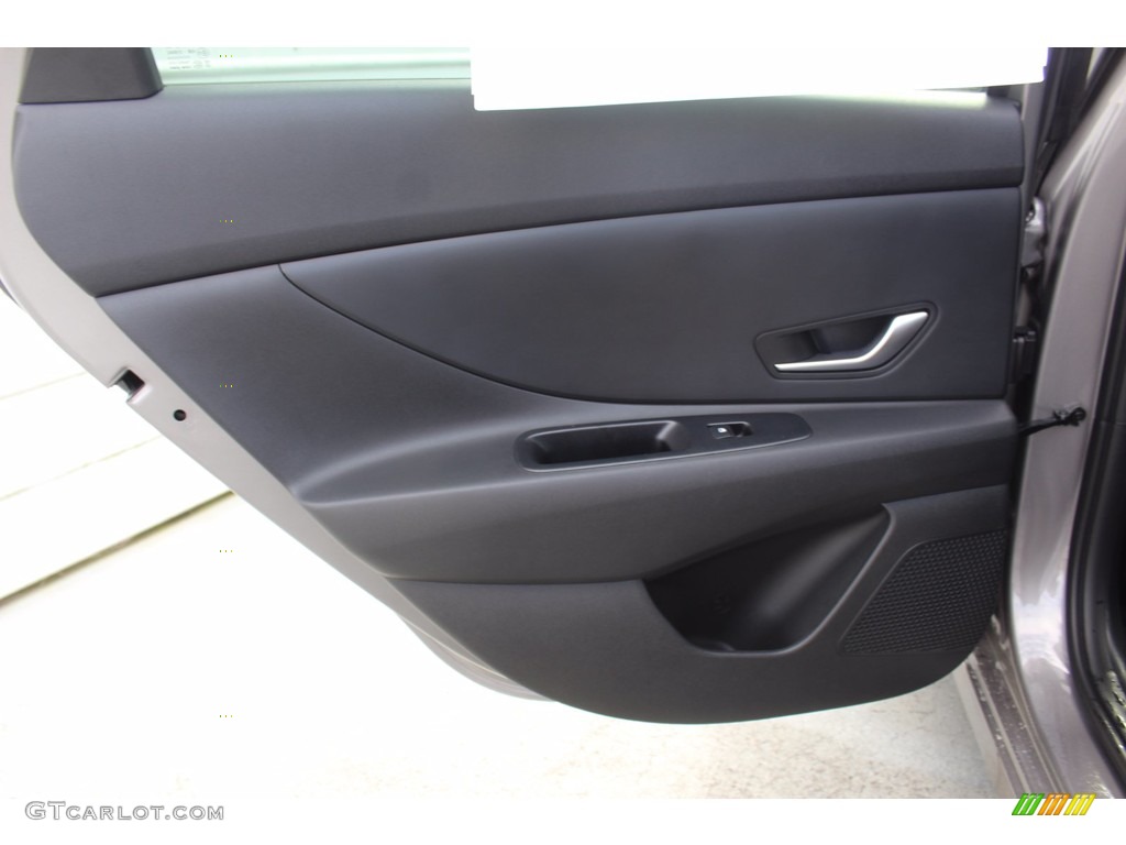 2021 Elantra SEL - Fluid Metal / Black photo #19