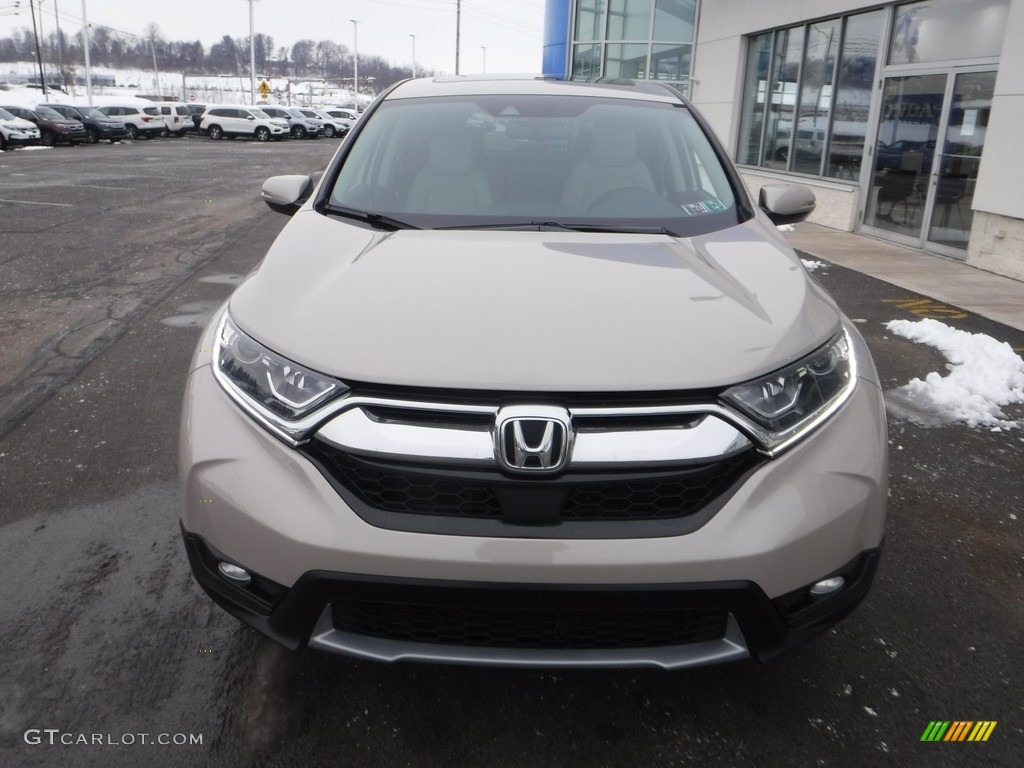 2018 CR-V EX-L AWD - Sandstorm Metallic / Ivory photo #5