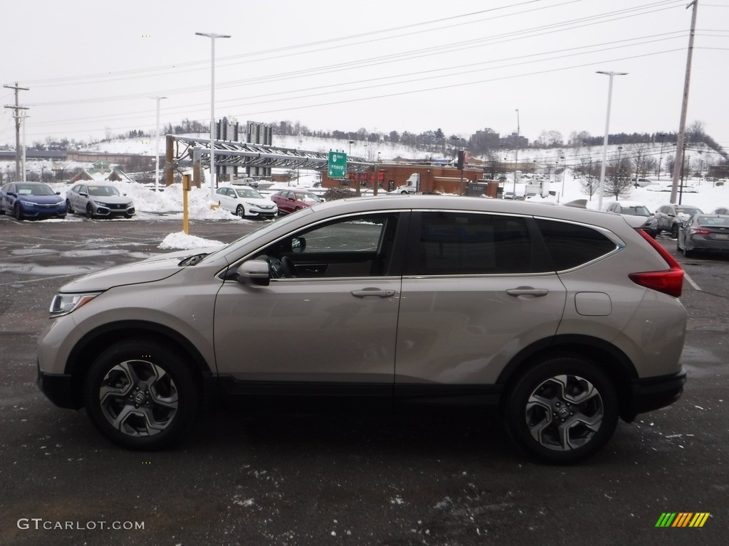 2018 CR-V EX-L AWD - Sandstorm Metallic / Ivory photo #7