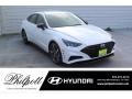 2021 Quartz White Hyundai Sonata SEL Plus  photo #1