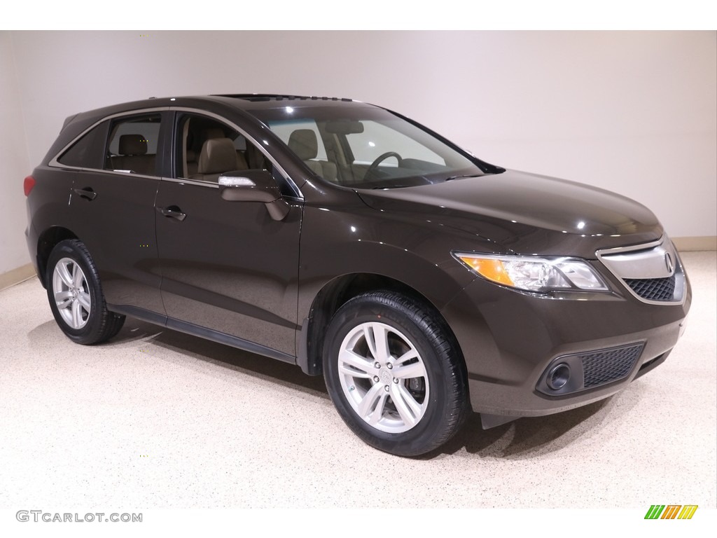 2014 RDX AWD - Kona Coffee Metallic / Parchment photo #1