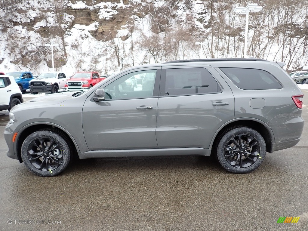 2021 Durango GT AWD - Destroyer Gray / Black photo #2