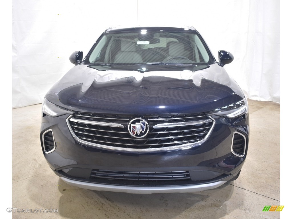 2021 Envision Essence AWD - Dark Moon Blue Metallic / Whisper Beige w/Ebony Accents photo #4