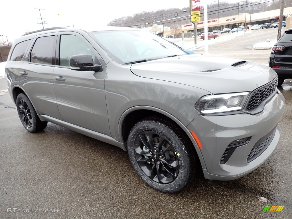 2021 Durango GT AWD - Destroyer Gray / Black photo #8