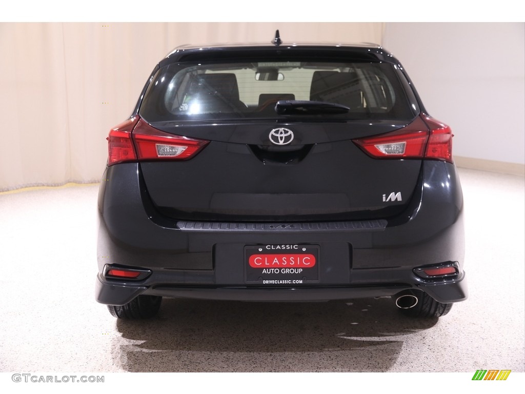 2017 Corolla iM  - Black Sand Pearl / Black photo #20