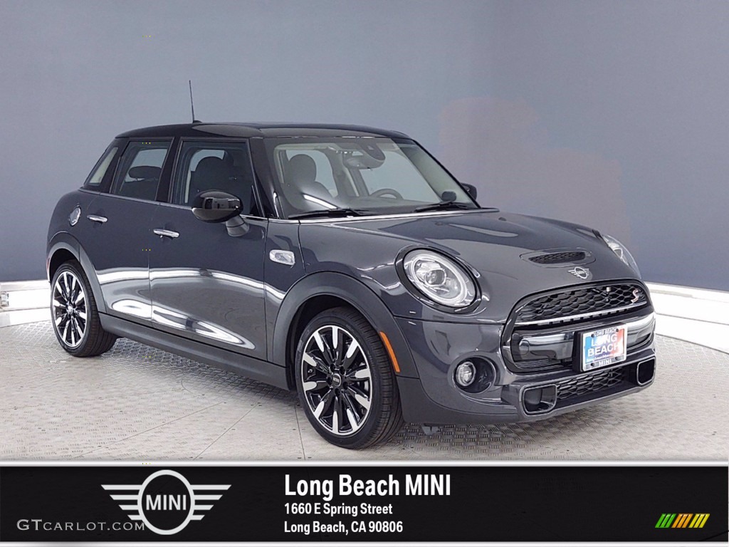 2021 Hardtop Cooper S 4 Door - Thunder Gray Metallic / Carbon Black photo #1