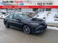 Midnight Black Metallic 2021 Toyota Camry SE