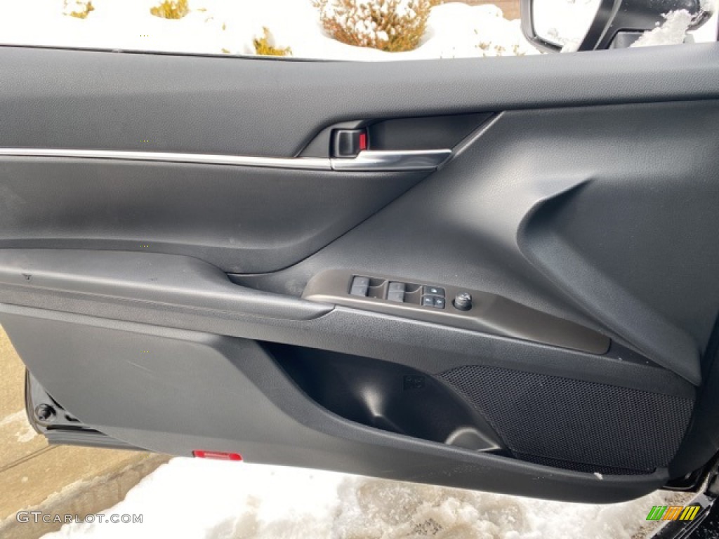 2021 Camry SE - Midnight Black Metallic / Black photo #19