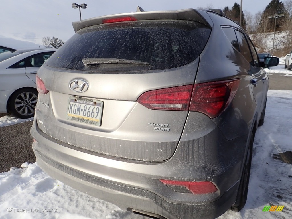 2017 Santa Fe Sport AWD - Mineral Gray / Gray photo #4