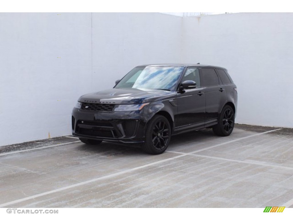 2021 Range Rover Sport SVR Carbon Edition - Santorini Black Metallic / Ebony photo #1