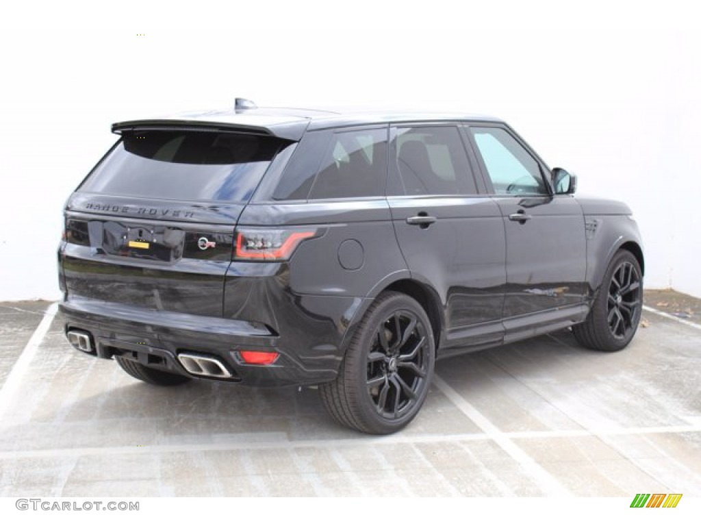 2021 Range Rover Sport SVR Carbon Edition - Santorini Black Metallic / Ebony photo #2