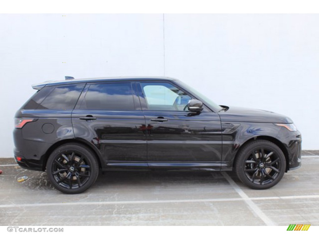 2021 Range Rover Sport SVR Carbon Edition - Santorini Black Metallic / Ebony photo #5