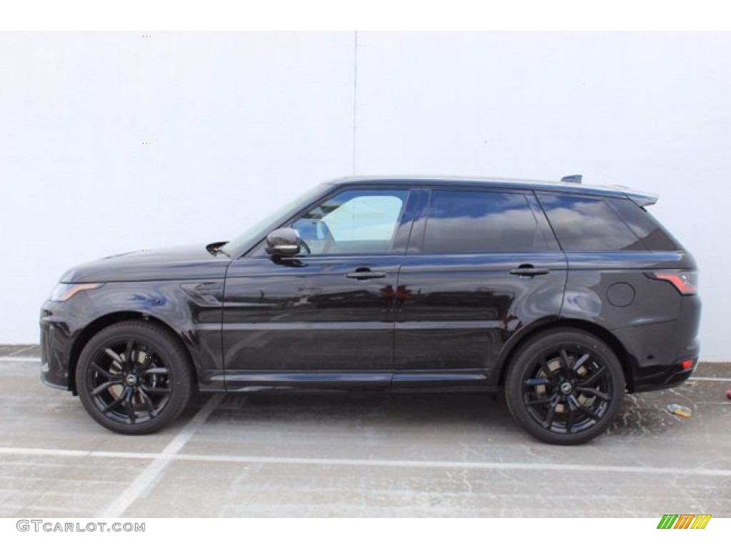 2021 Range Rover Sport SVR Carbon Edition - Santorini Black Metallic / Ebony photo #6