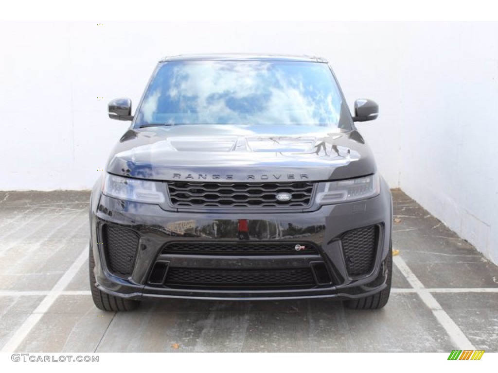 2021 Range Rover Sport SVR Carbon Edition - Santorini Black Metallic / Ebony photo #8