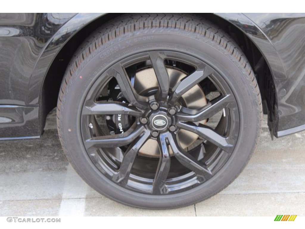 2021 Range Rover Sport SVR Carbon Edition - Santorini Black Metallic / Ebony photo #9