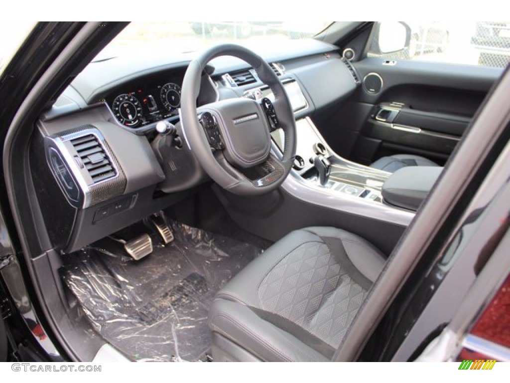 2021 Range Rover Sport SVR Carbon Edition - Santorini Black Metallic / Ebony photo #12
