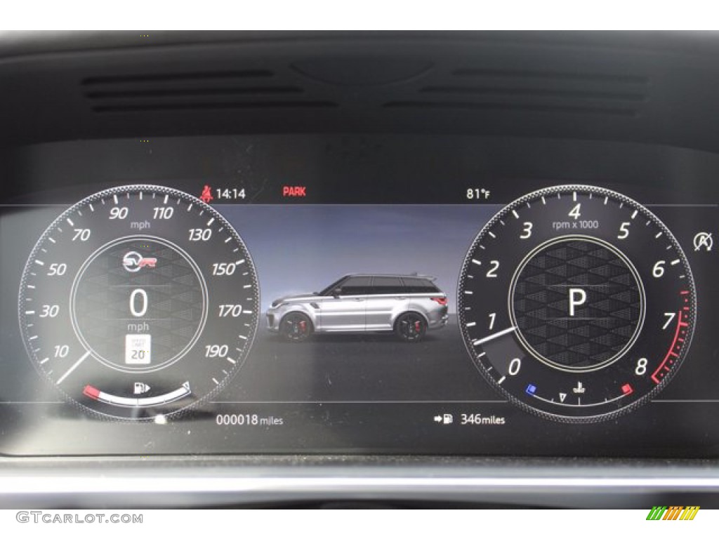 2021 Range Rover Sport SVR Carbon Edition - Santorini Black Metallic / Ebony photo #23