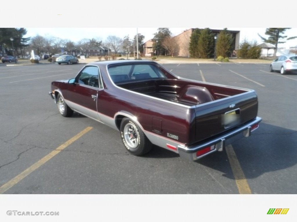 Maroon Metallic 1987 Chevrolet El Camino Conquista Exterior Photo #141088806