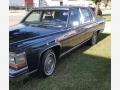 Dark Blue Metallic 1986 Cadillac Fleetwood Brougham D'Elegance Exterior