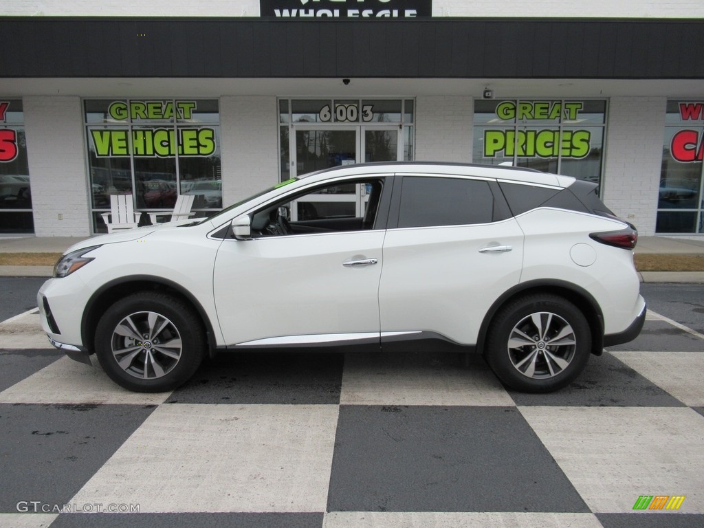 2020 Murano SV - Pearl White Tricoat / Graphite photo #1