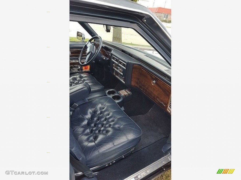 1986 Cadillac Fleetwood Brougham D'Elegance Front Seat Photo #141089277