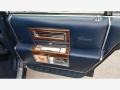 1986 Cadillac Fleetwood Dark Blue Interior Door Panel Photo