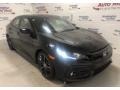 Crystal Black Pearl - Civic EX Hatchback Photo No. 2