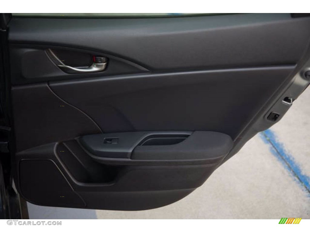 2019 Civic Sport Hatchback - Sonic Gray Pearl / Black photo #30