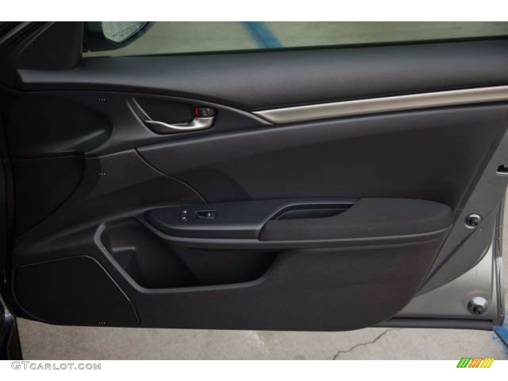 2019 Civic Sport Hatchback - Sonic Gray Pearl / Black photo #31