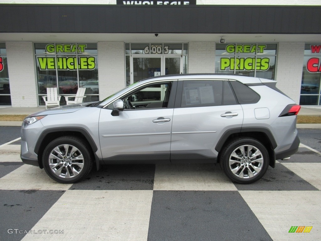 2019 RAV4 Limited - Silver Sky Metallic / Light Gray photo #1
