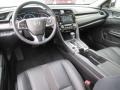 Black 2019 Honda Civic EX-L Sedan Interior Color